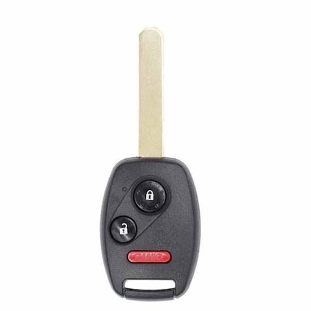 Keyless Factory KeylessFactory: 3 BUTTON REMOTE HEAD KEY REPLACEMENT FOR HONDA FIT OUCG8D-380H-A (8E CHIP) RHK-HON-OUC-8E